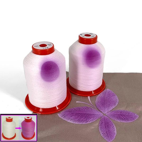 

yarn glow in the dark thread polyester sewing cross stitch floss for embroidery machines & machines-crafts supplies, Black;white
