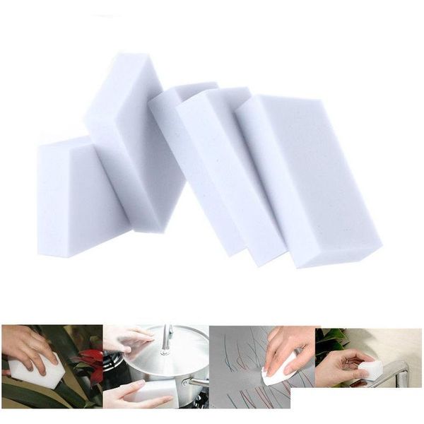 

10pcs/set melamine sponge magic sponge eraser melamine cleaner eco-friendly white kitchen magic qyldhj sweet07