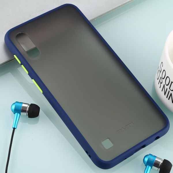 

for galaxy m10 skin hand feeling series anti-fall frosted pc tpu case