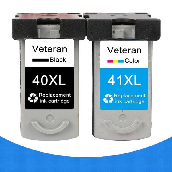 

veteran cartridge pg-40 cl-41 comptatible for canon pg 40 cl 41 pg40 cl41 for pixma mx301 ip1900 ip1600 mx300 mp140 160 printer