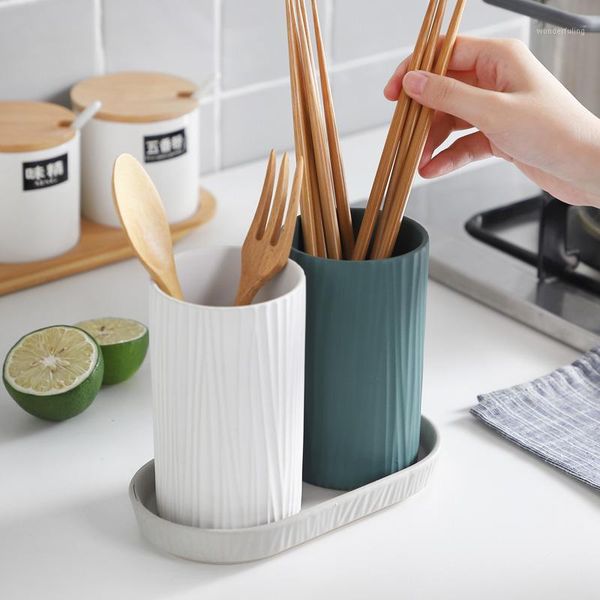 

plain color ceramic spoon fork knife chopsticks hollow leaky holder dinnerwear set spoon rests no chopstick1