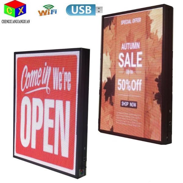 

display hd p3 led super slim wifi advertising indoor