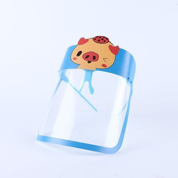 

eklfface anti-fog kids shield children clear protection mask cartoon full facial cover with glass design masks dhf915