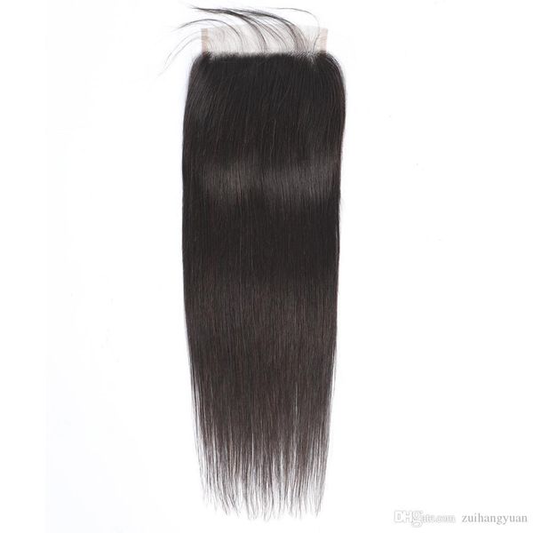 

brazilian deep part 6x6 lace closure remy straight human hair closure pre plucked with baby hair swiss lace 8''-28, Black