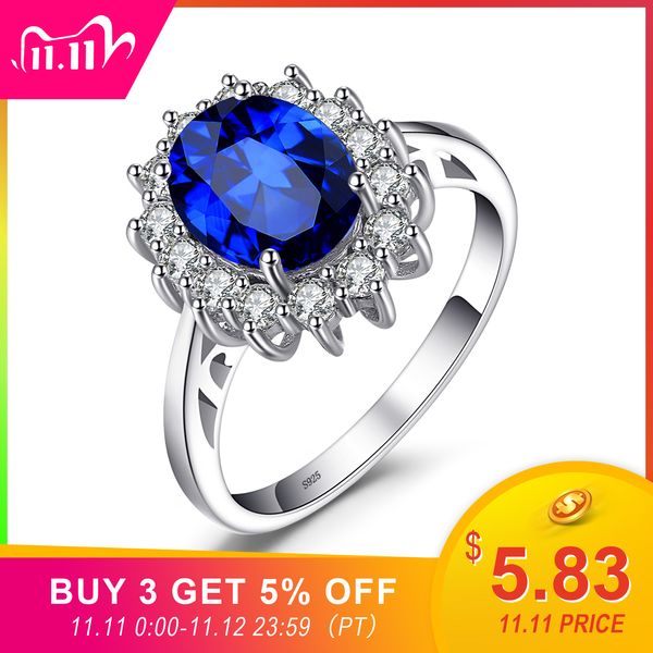 

jewpalace princess diana created sapphire ring 925 sterling silver rings for women engagement ring silver 925 gemstones jewelry 201110