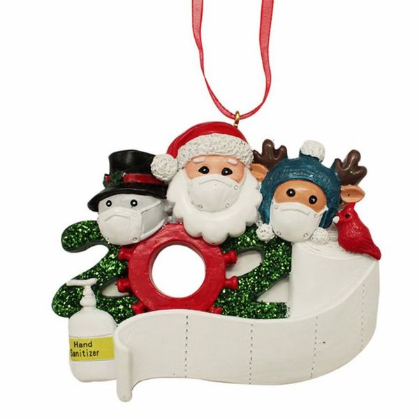 

family zibi christmas decoration pendant 2020 santa mask isolate survivors 8f3q