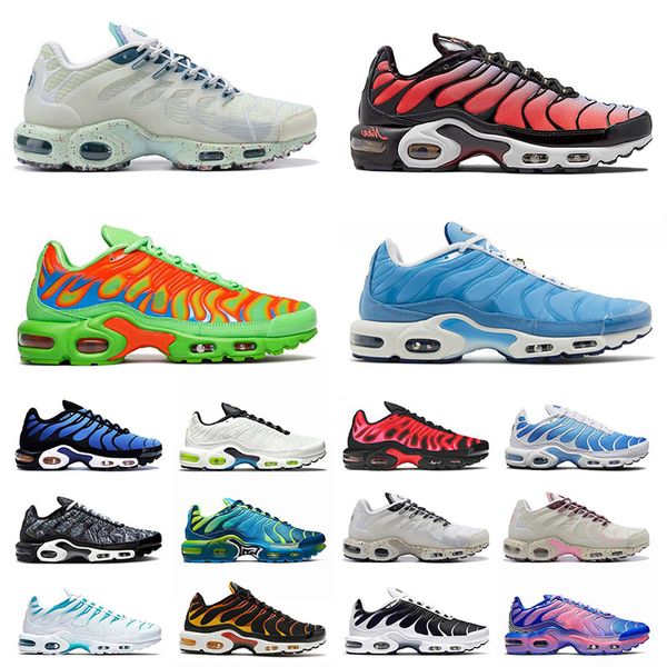 

tn plus requin mens womens running shoes big size us 12 terrascape mint green triple white reflective black sisterhood designer sports sneak