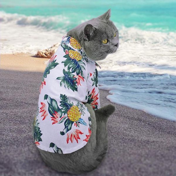 

spring summer dog clothes for small medium dogs cats cotton printed pet puppy chihuahua clothing pug yorkshire t-shir jlljef