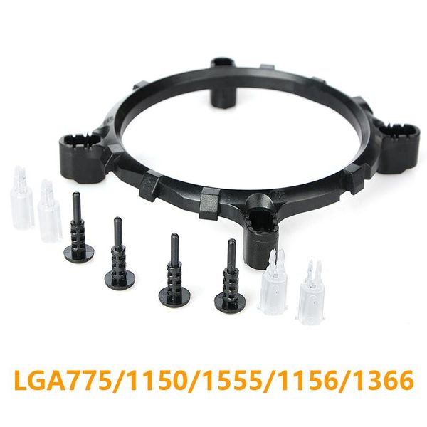 

fans & coolings 3 in 1 cpu cooler fan heatsink bracket holder base for lga775 lga1150/1555/1156/1366 frame