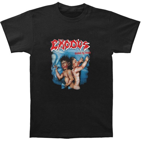 

exodus men's bonded by blood t-shirt blood in blood out black sport hooded sweatshirt hoodie