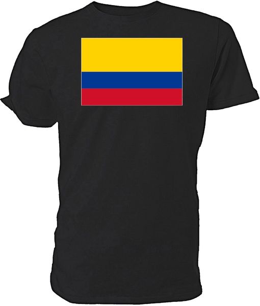 

sport colombian flag t shirt for men short sleeve casual round neck tee shirts asia size s-3xl