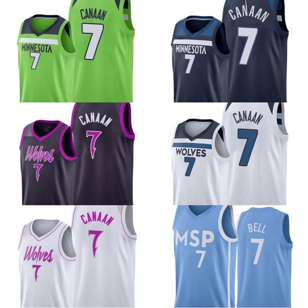 

minnesota timberwolves men isaiah canaan basketball jersey, Black