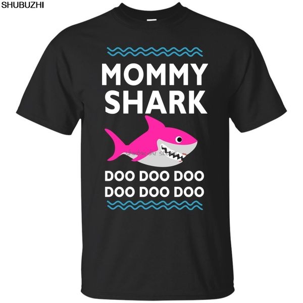 

mommy shark doo doo funny kids video baby daddy black, , cartoon new fashion tshirt sbz1027 sport hooded sweatshirt hoodie men t shirt