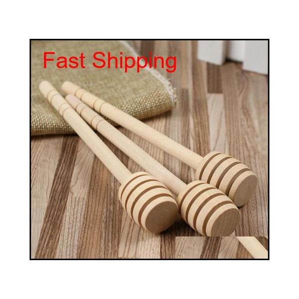 

15 cm stirrer wooden honey spoon stick for honey jar long handle mixing stick honey qyleno sports2010