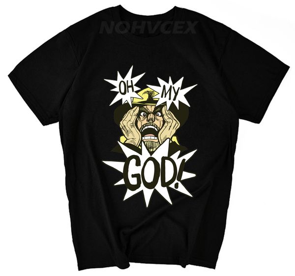 

jojo's bizarre adventure oh my god japan anime printed men shirt casual jojo t shirt hip hop tees sport hooded sweatshirt hoodie