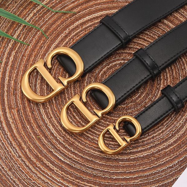 

ремень из натуральной кожи ремни cd 2020c мужчины пояса женщины пояса большой гладкая пряжки классические мужские ремни женские ремни, Black;brown