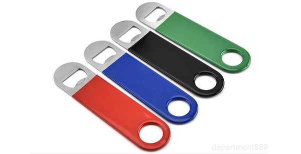 

a-bottle opener stainless steel pvc openers beer coke soda kitchen tools 4 colors owf1193