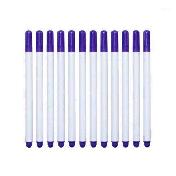 

12pcs cross stitch diy accessories soluble chalk tailor pencil fabric marker sewing tools useful needlework water erasable pen1, Black