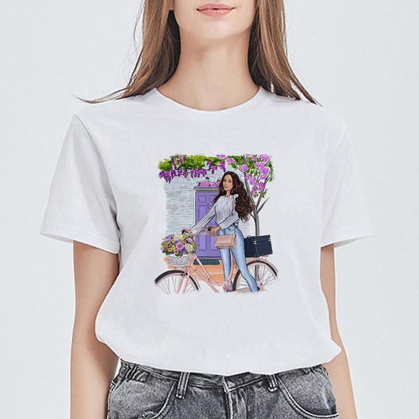 

selling summer fashion modern lady print women tshirt punk harajuku hipster vogue t shirts women casual gym camiseta mujer, White