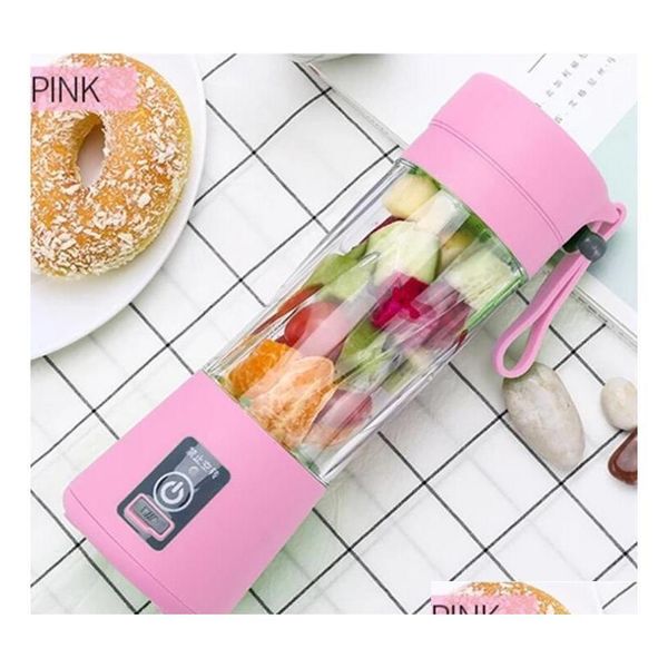 

personal blender with travel cup usb portable electric juicer blender rechargeable juicer bottle fruit ve jllhce dh_garden