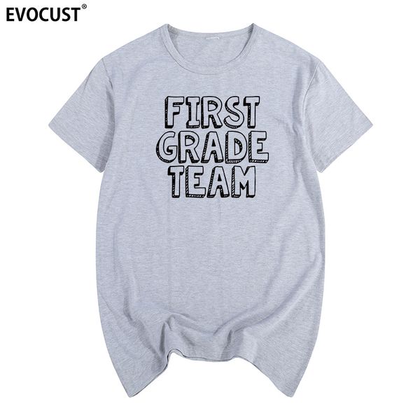 

back to school team first grade summer print t-shirt cotton men t shirt new women tee sport hooded sweatshirt hoodie