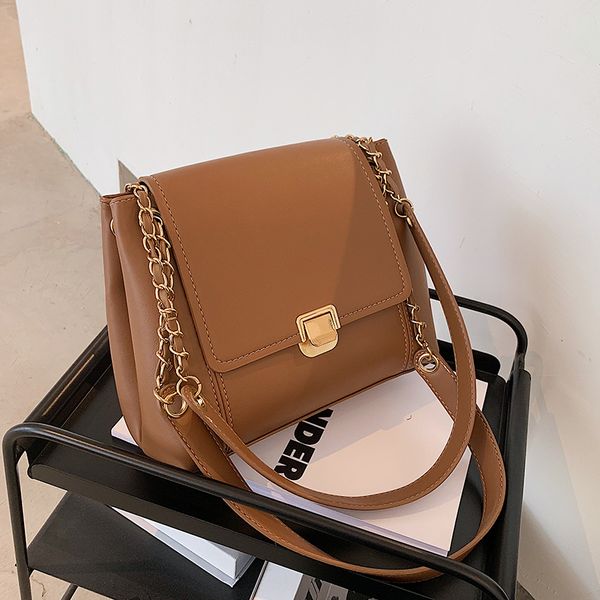 

fashion chains women shoulder desogner messenger bag luxury pu leather crossbody bag female large capacity tote flap big purses c1016