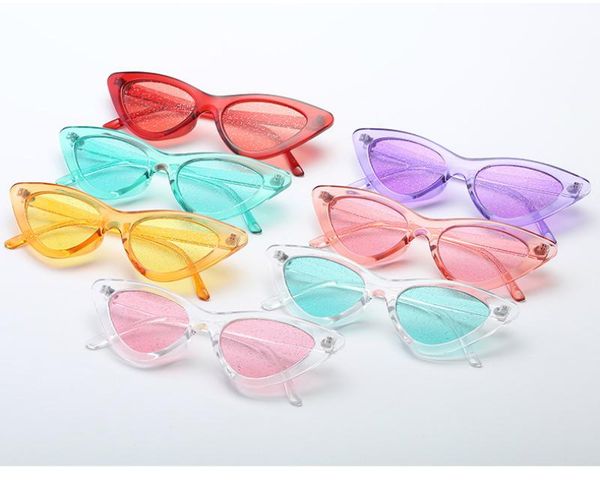 

sunglasses vintage women cat eye eyewear brand designer retro sunglass female uv400 sun glasses, White;black