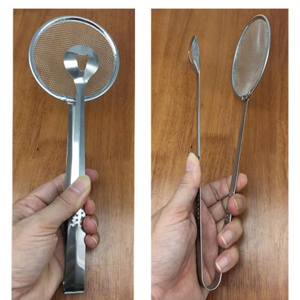 

salad bread cooking food serving tongs cooking tool anti heat bread clip stainless steel bbq clip kitch bbykhq