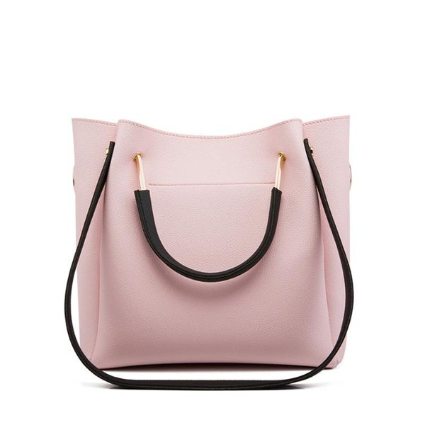 

fashion women handbag pu leather new large capacity shoulder bag designer ladies bucket messenger bag