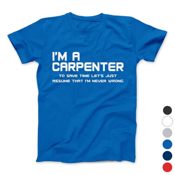 

fashion im a carpenter chippy trade work wood funny present gift all sizes summer sport hooded sweatshirt hoodie men t shirt