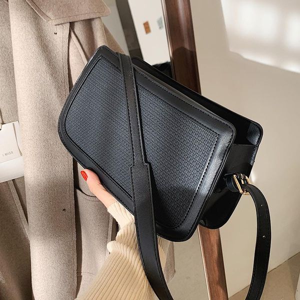

cross body elegant female square armpit bag 2021 fashion high-quality pu leather women's designer handbag casual shoulder messenger