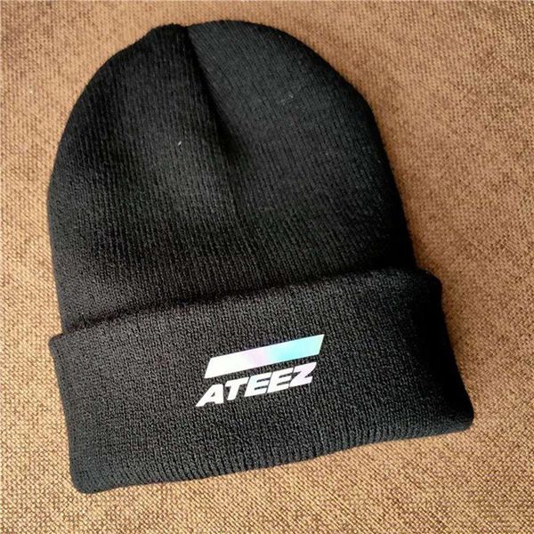 

knitted beanie hat winter warm wooly mens women ladies ski skull cap laser wool knitted cap, Blue;gray