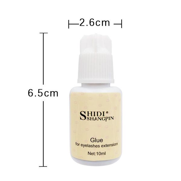 

shidishangpin 1 bottle 10 ml eyelash extension glue professional eye lashes glue black adhesive makeup for false eyelashes glue wmtdwr