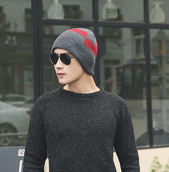 

winter hat skullies шапочки шапки зимние шапочки для мужчин женщины шерстяной шарф шапки балаклаве маска gorras bonnet вязаную шапочку jllvj, Black;white