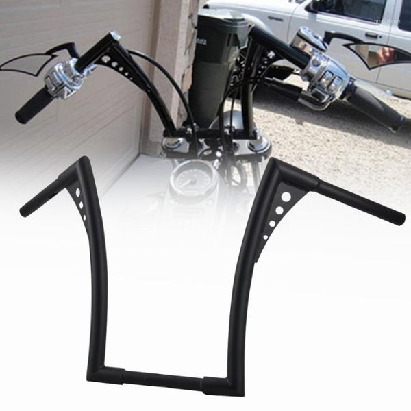 

motorbike hand control parts vintage 1" black chrome 16" ape hanger handlebar for dyna softail xl touring glides models1