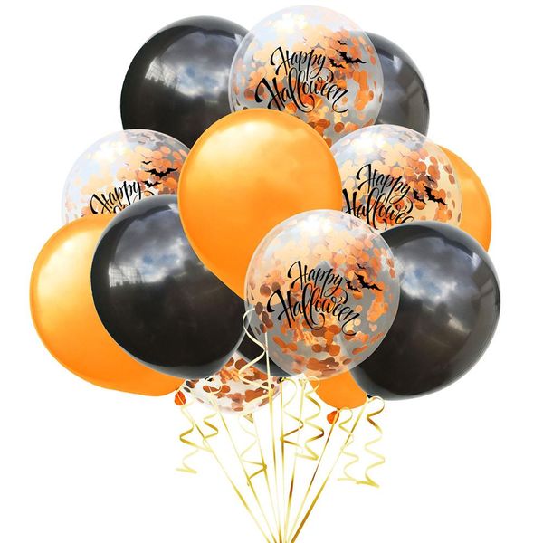 

amawill happy halloween party decorations witch background cloth tapestry kids latex confetti balloons pumpkin bat skull banner wmtkzu