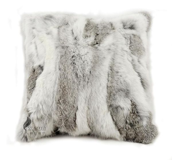 

cx-d-17a natural fur cushion cover pillow case housse de coussin cojines navidad home decorative pillowcase1