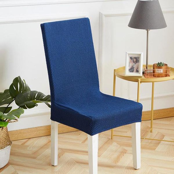 

l knitting chair cover office elastic modern simple soldi color stretch protection