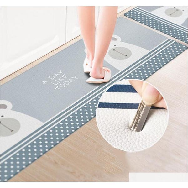 

bathroom entrance waterproof non-slip mat 45*75cm home carpets pvc floor rugs for bedroom living room mats kitchen o sqcqaw wphome