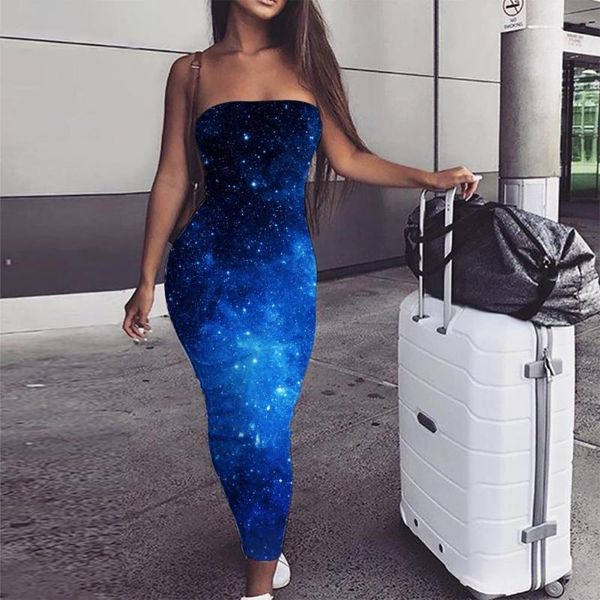 

casual dresses kyku brand galaxy dress women space boho universe bodycon womens clothing summer ladies large sizes femme, Black;gray