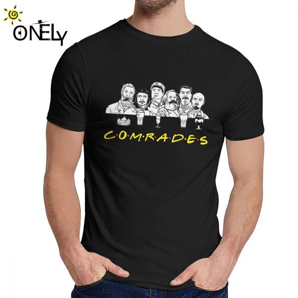 

new design communist friends comrades t shirt awesome organic camiseta classic round neck sport hooded sweatshirt hoodie