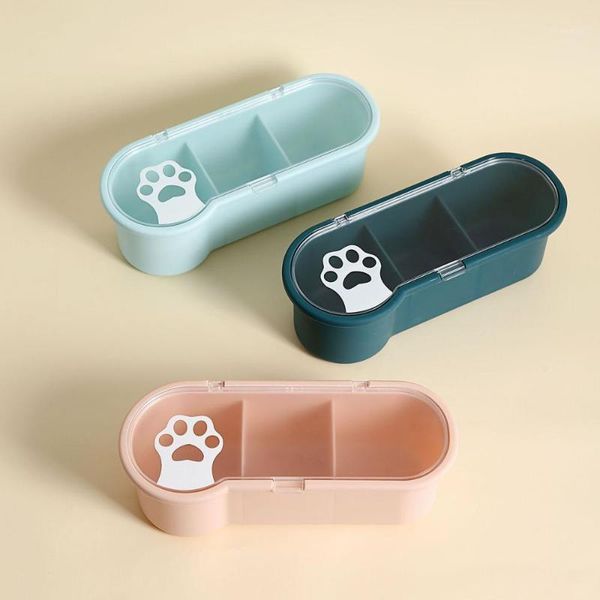 

storage bottles & jars kitchen seasoning box combination set household jar 3 grids salt shaker msg container1