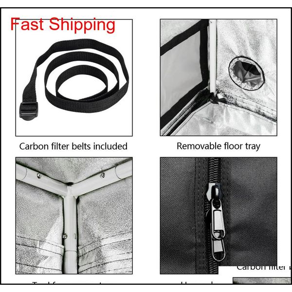 

indoor plant growth grow tent tents greenhouse growbox hydroponic equipment oxford fabric 120x60x150 qylnbj ppshop01