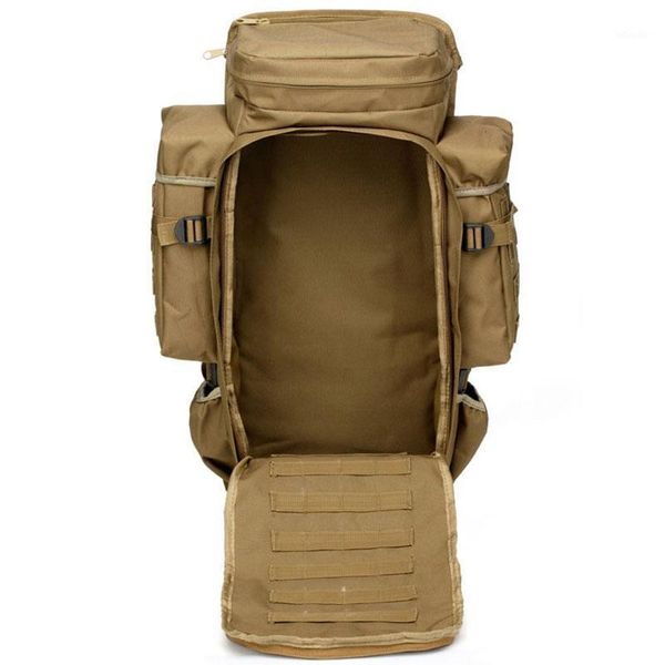 

70l large capacity camping bag multifunction tactical backpack molle hunting outdoor army climbing travel fishing bag1