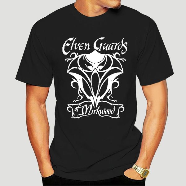

fashion men t shirt lotr elven guards of mirkwood black 100% cotton summer personality-2025d sport hooded sweatshirt hoodie