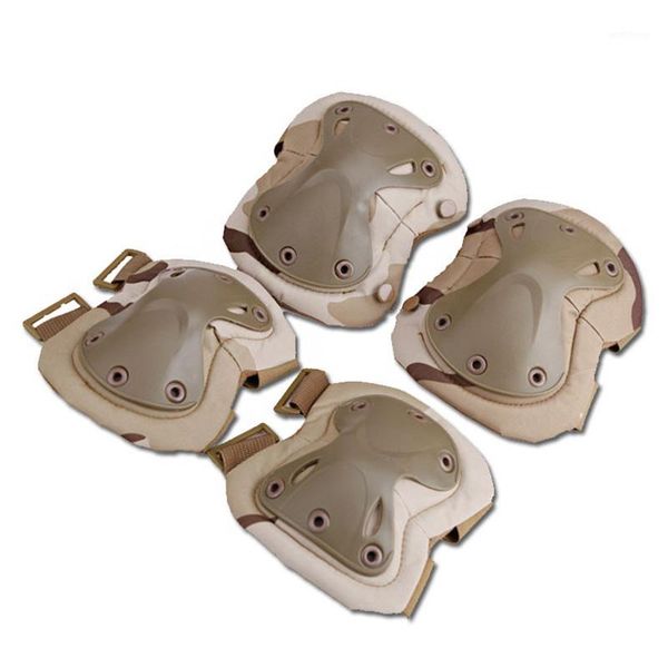 

real cs kneecap and elbow protection mountaineering pulley riding motion knee protector camouflage protector1