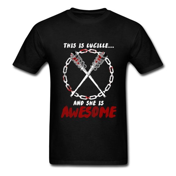 

the walking dead тенниска на заказ с коротким рукавом мужские футболки популярные kpop плюс размер negan люсиль мужские рубашки спорта с кап