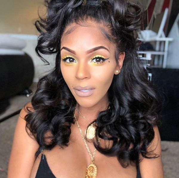 

2021 popular style is divided into long curly hair, big wave, black temperament, european and american wig, african spot rose net