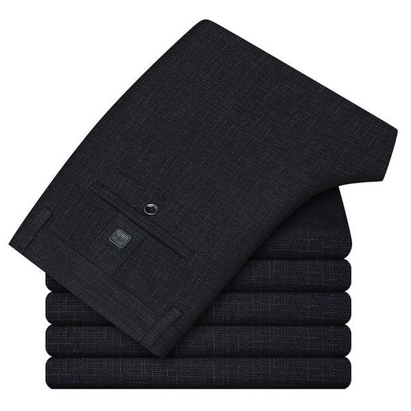 

men's pants fall 2021 business classic black stretch clothes