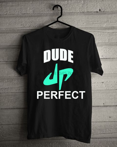 

limited dude perfect youtuber logo design mens black t-shirt size s-5xlsummer fashion t shirt sport hooded sweatshirt hoodie